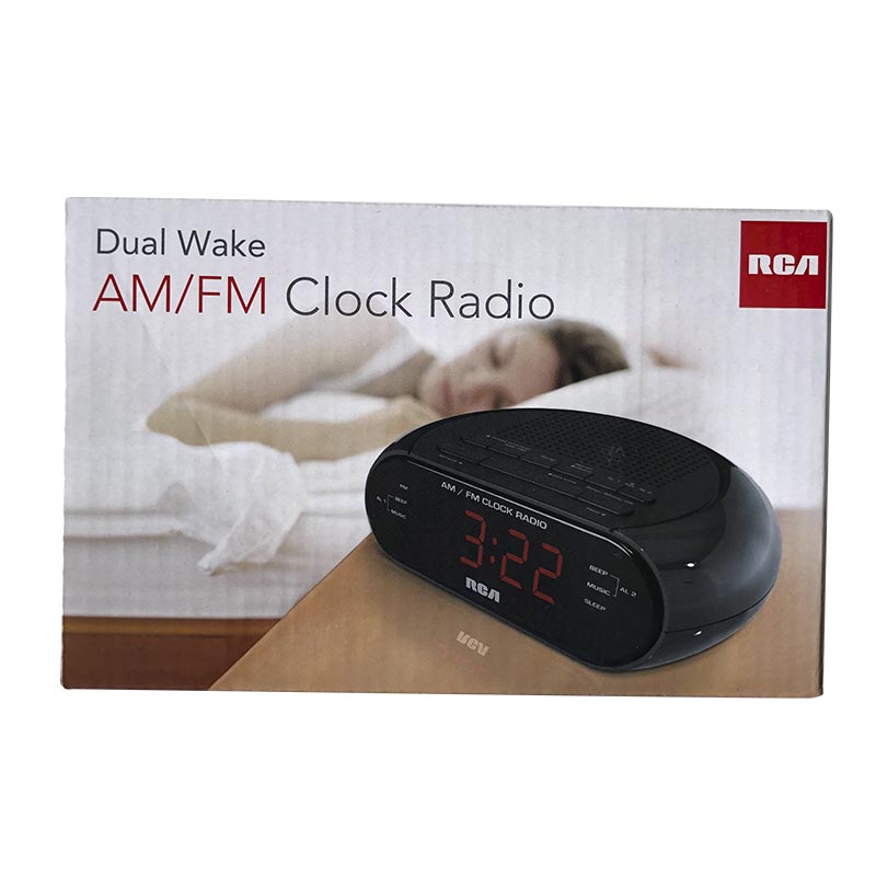 RCA Radio despertador dual
