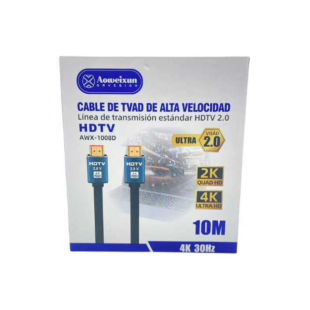 Cable HDMI AWX-1008D 10 mts